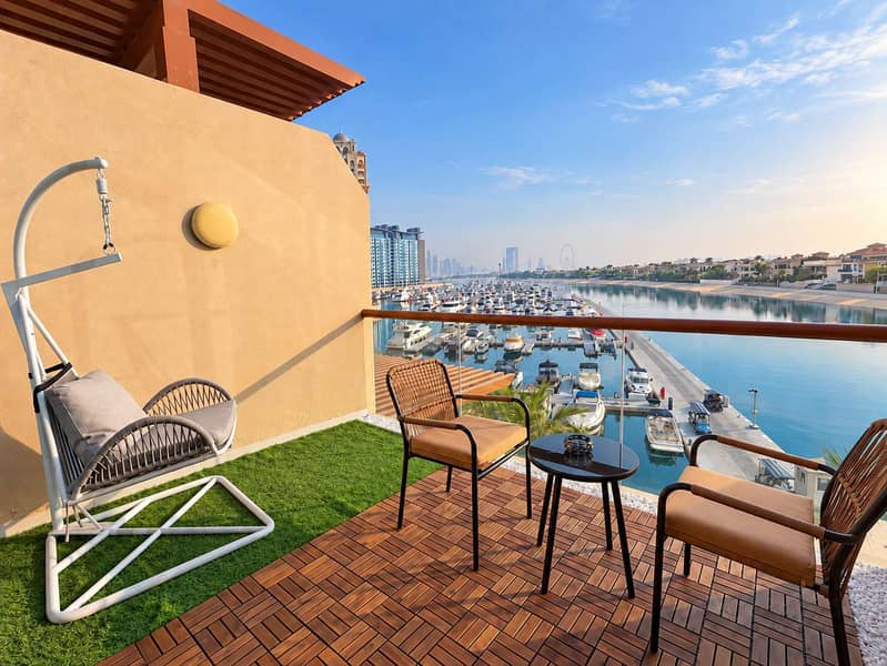 15 Stunning Sea View Apartment with Pool and Gym in Dubai