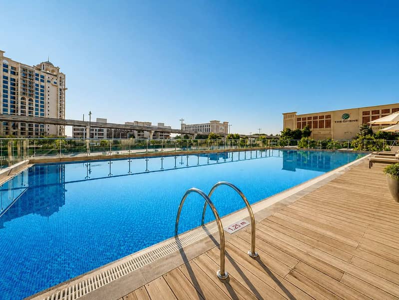 17 Stunning Sea View Apartment with Pool and Gym in Dubai