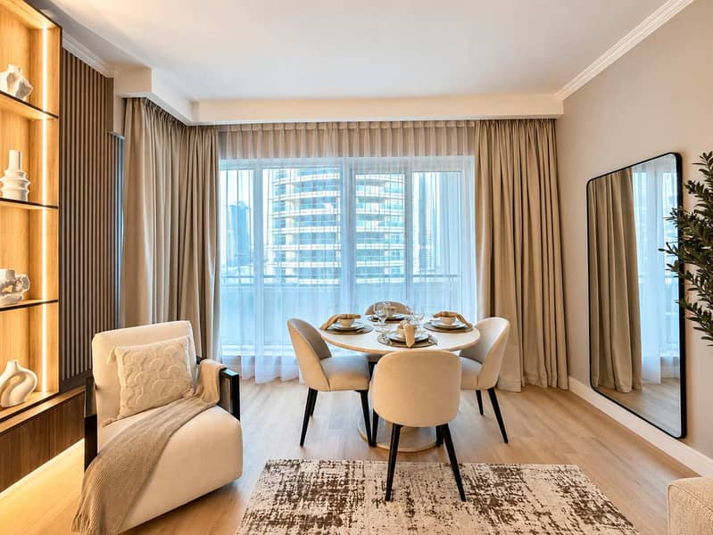 7 Luxury 1 Bedroom Apartment with Pool and Gym in Dubai Marina