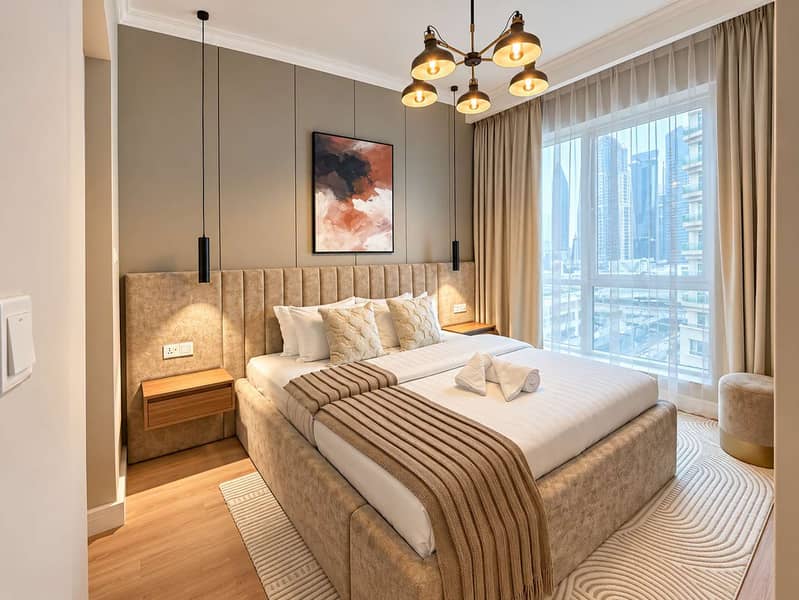 16 Luxury 1 Bedroom Apartment with Pool and Gym in Dubai Marina