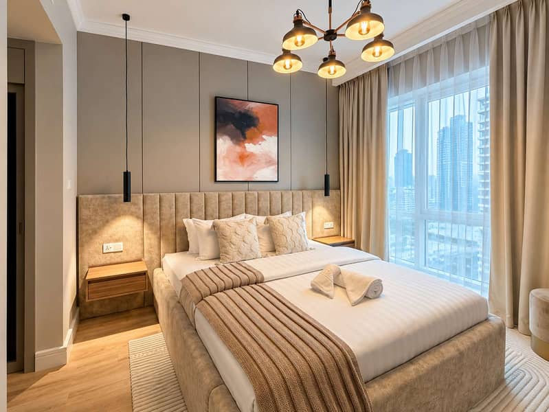 17 Luxury 1 Bedroom Apartment with Pool and Gym in Dubai Marina