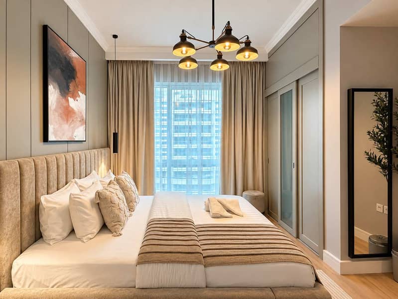 18 Luxury 1 Bedroom Apartment with Pool and Gym in Dubai Marina