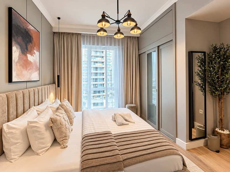 20 Luxury 1 Bedroom Apartment with Pool and Gym in Dubai Marina