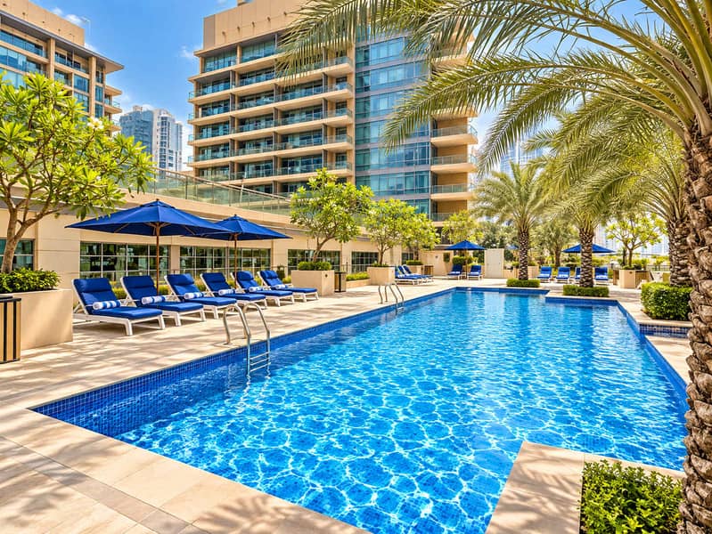 29 Luxury 1 Bedroom Apartment with Pool and Gym in Dubai Marina