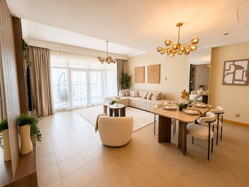9 Refurbished 1 Bed with Sea view and RIVA Access
