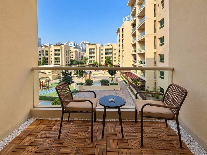20 Modern one bedroom apartment in The Greens with pool and gym
