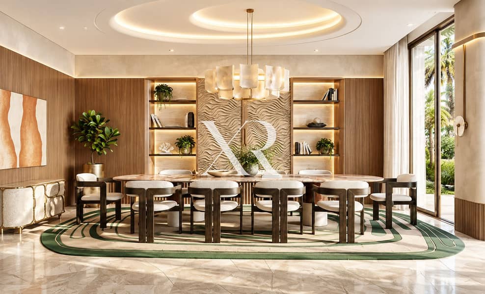 11 Sunlit Modern Dining Room with Greenery. png