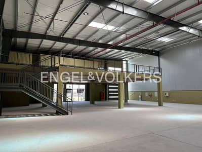 Warehouse for Rent in Dubai Investments Park (DIP), Dubai - Spacious Warehouse | 98 KW Power | Mezzanine Warehouse for Rent in Dubai Investments Park (DIP), Dubai - Spacious Warehouse | 98 KW Power | Mezzanine