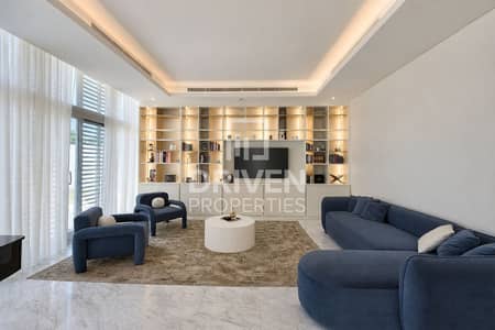 6 Bedroom Villa for Rent in Mohammed Bin Rashid City (MBR City), Dubai - Landscaped | Partial Lagoon View | Furnished