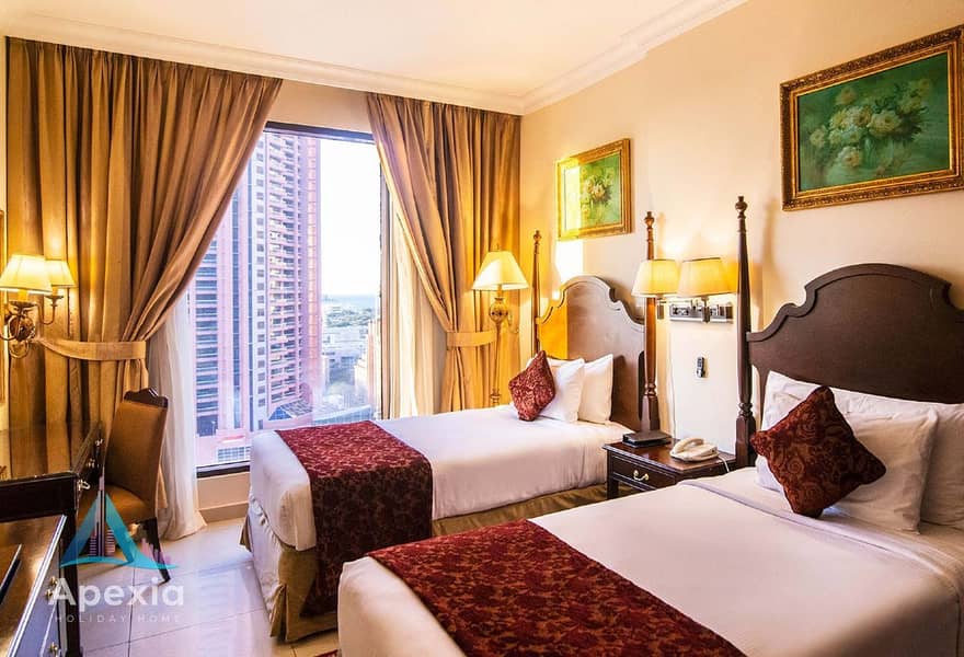 Skyline View 2BR | Private Balcony | Fully Service Skyline View 2BR | Private Balcony | Fully Service
