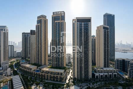 2 Bedroom Apartment for Rent in Dubai Creek Harbour, Dubai - Lagoon and Canal Views | Spacious Apt | High Floor 2 Bedroom Apartment for Rent in Dubai Creek Harbour, Dubai - Lagoon and Canal Views | Spacious Apt | High Floor