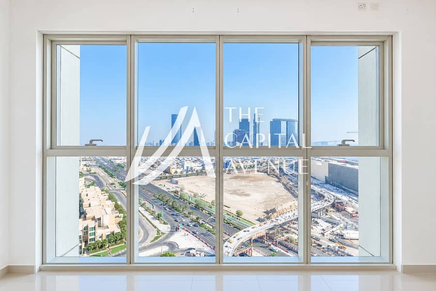 4 Bright Apartment Window Cityscape. png