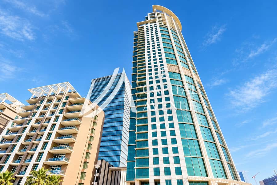 9 Contemporary Skyline Under Blue Skies. png