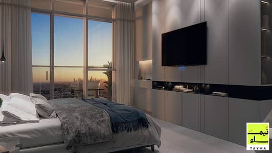 3 Cпальни Апартамент Продажа в Аль Мамзар, Шарджа - 03. Bedroom Skyline View. jpg 3 Cпальни Апартамент Продажа в Аль Мамзар, Шарджа - 03. Bedroom Skyline View. jpg
