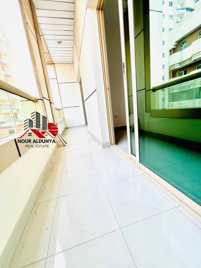 Near DAFZA metro 2Bhk 3 washroom balcony gym pool parking only for family