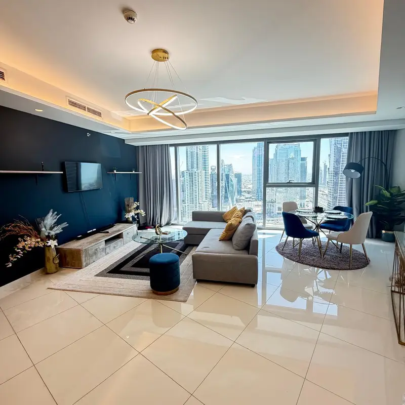 Furnished 1BR Apartment | Downtown Skyline View | Corner Unit with Large Layout | Paramount Tower, Business Bay