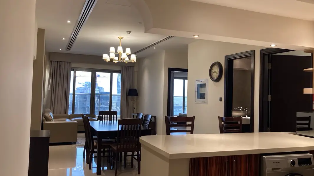 Furnished 2BR Corner Apartment | Elite Downtown Residence 1 | Canal & Downtown Views