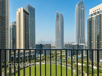 2 Bedroom Flat for Rent in Dubai Creek Harbour, Dubai - Furnished | 2Bed 2Bath | Park & Water View