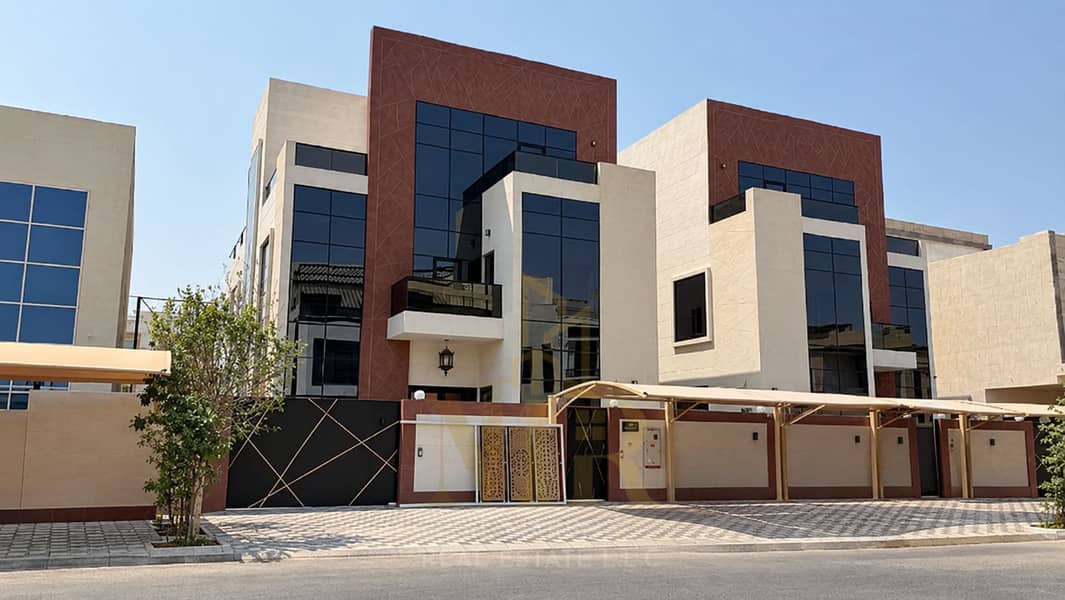 Modern Geometric Villa Exterior. png Modern Geometric Villa Exterior. png