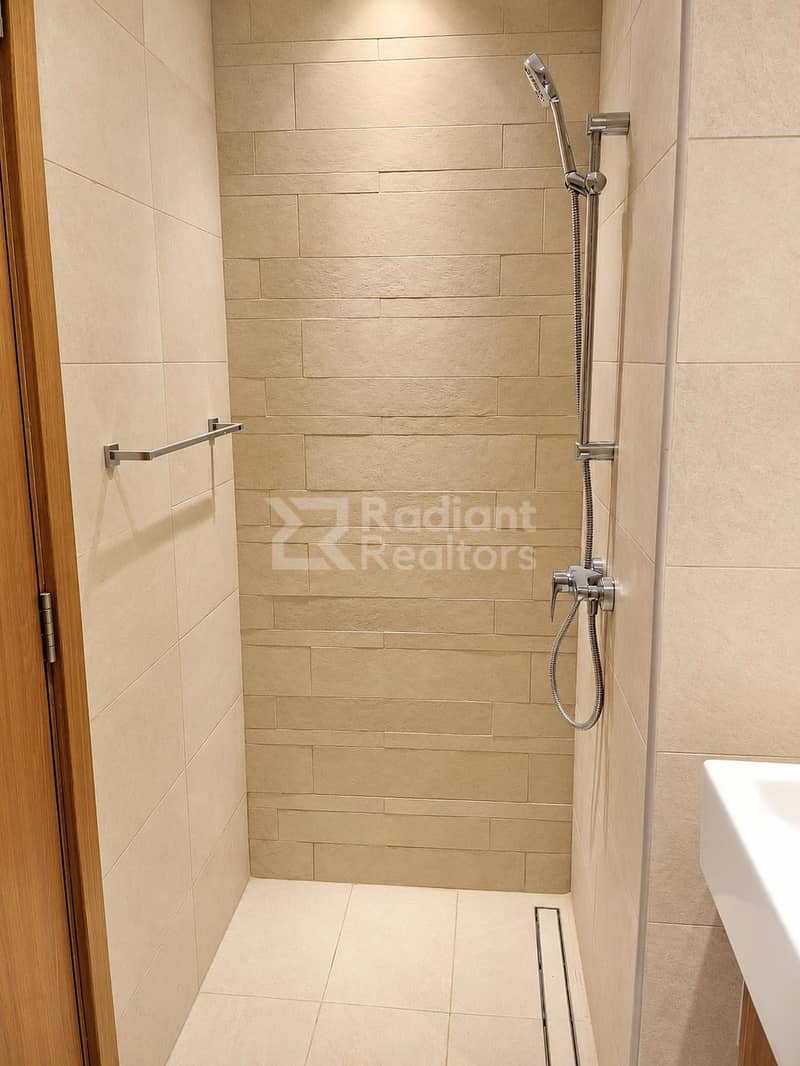 8 Minimalist Beige Tile Walk-In Shower. jpg