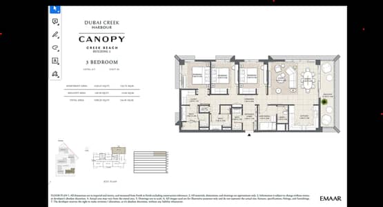 3 habitaciones Apartamento para en Alquiler en Dubai Creek Harbour, Dubai - Apartamento en Dubai Creek Harbour,Creek Beach,Canopy at Creek Beach,Canopy at Creek Beach Building 2, 3 dormitorios, 185000 AED - 16821373 3 habitaciones Apartamento para en Alquiler en Dubai Creek Harbour, Dubai - Apartamento en Dubai Creek Harbour,Creek Beach,Canopy at Creek Beach,Canopy at Creek Beach Building 2, 3 dormitorios, 185000 AED - 16821373