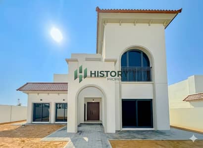 5 Bedroom Villa for Rent in Al Shamkha, Abu Dhabi - Single Row | Corner | Spacious 5BR + Maid | Vacant