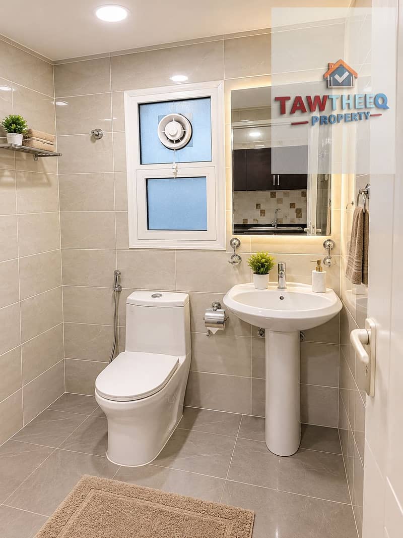 8 Bright Modern Bathroom with Warm Mirror Glow. png