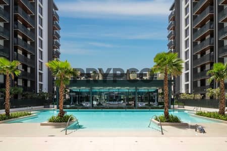 3 Cпальни Апартамент Продажа в Собха Хартланд, Дубай - Kensington Waters - pool. jpg 3 Cпальни Апартамент Продажа в Собха Хартланд, Дубай - Kensington Waters - pool. jpg