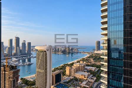 3 Bedroom Flat for Rent in Dubai Marina, Dubai - Sea View | Large Layout | High Floor 3 Bedroom Flat for Rent in Dubai Marina, Dubai - Sea View | Large Layout | High Floor