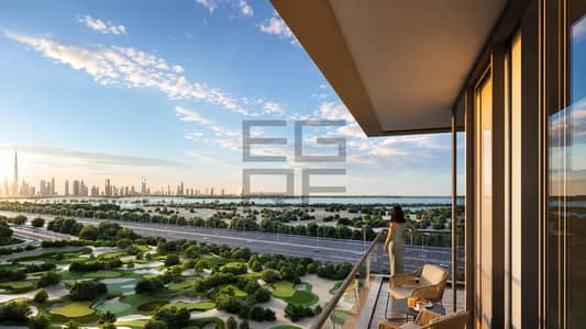 2 Bedroom Flat for Sale in Sobha Hartland, Dubai - Corner Front Unit | Golf Course view
