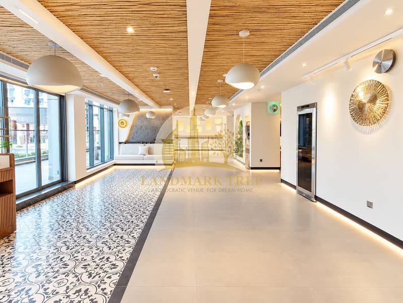 7 Modern Sunlit Lobby with Bamboo Ceiling. png