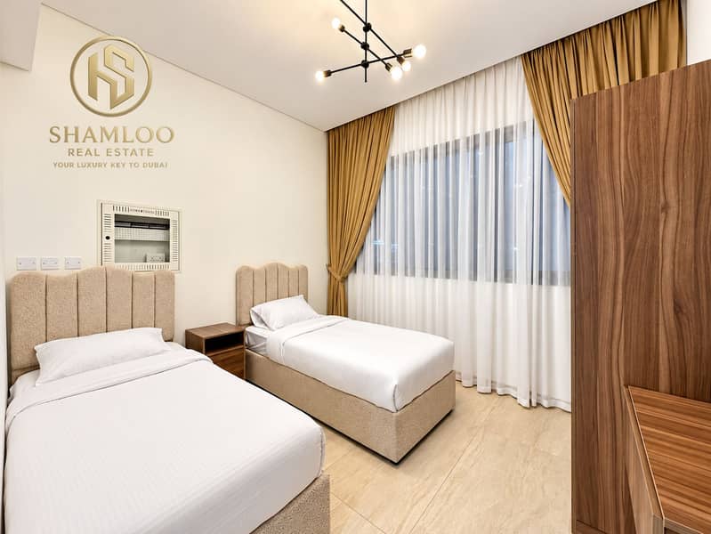 8 Modern Minimalist Twin Bedroom. png