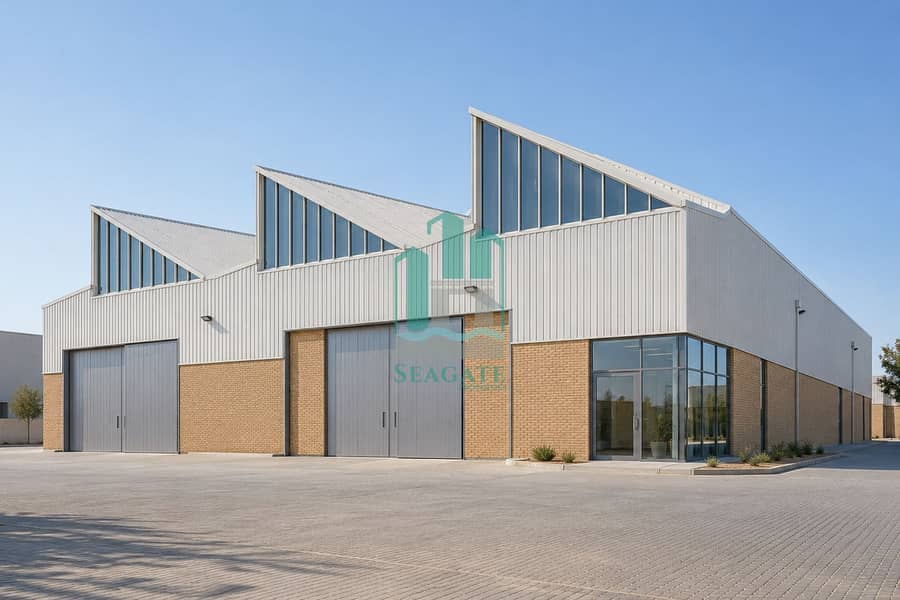 2 Three-Sawtooth Warehouse with Glass Corner Office-1. png