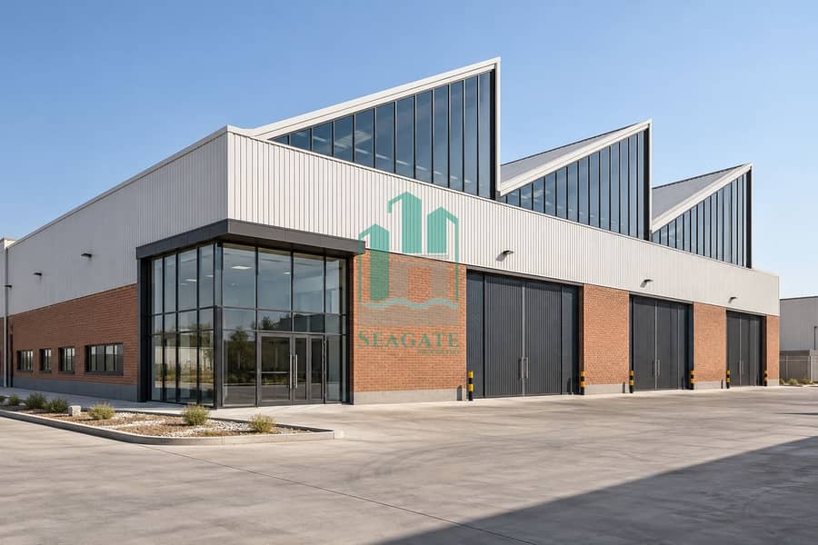 3 Three-tooth sawtooth warehouse exterior-5. png