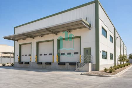 Warehouse para en Alquiler en Umm Ramool, Dubai - Three-Door Warehouse Loading Dock-5. png Warehouse para en Alquiler en Umm Ramool, Dubai - Three-Door Warehouse Loading Dock-5. png