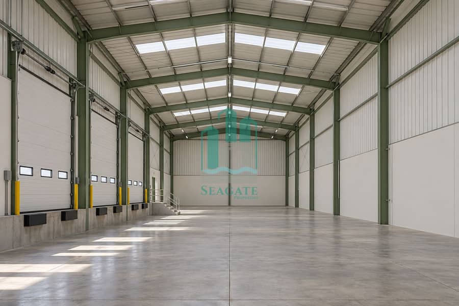 9 Bright warehouse interior with sage-green frame-7. png