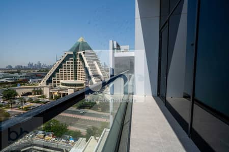 2 Bedroom Apartment for Rent in Dubai Healthcare City, Dubai - Balcony. jpg
