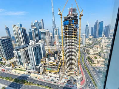 Офис в аренду в Бизнес Бей, Дубай - Dubai Skyline Construction Panorama. png Офис в аренду в Бизнес Бей, Дубай - Dubai Skyline Construction Panorama. png