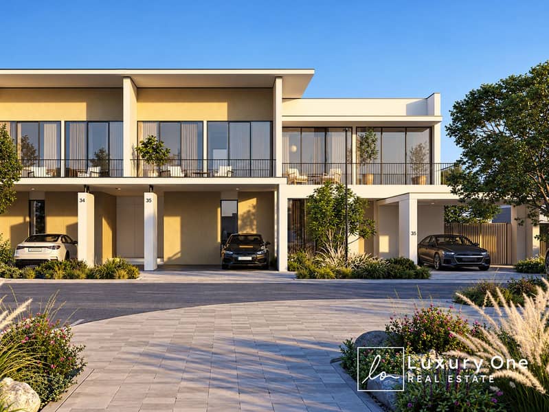 7 Golden-Hour Modern Townhouse Row (1). png
