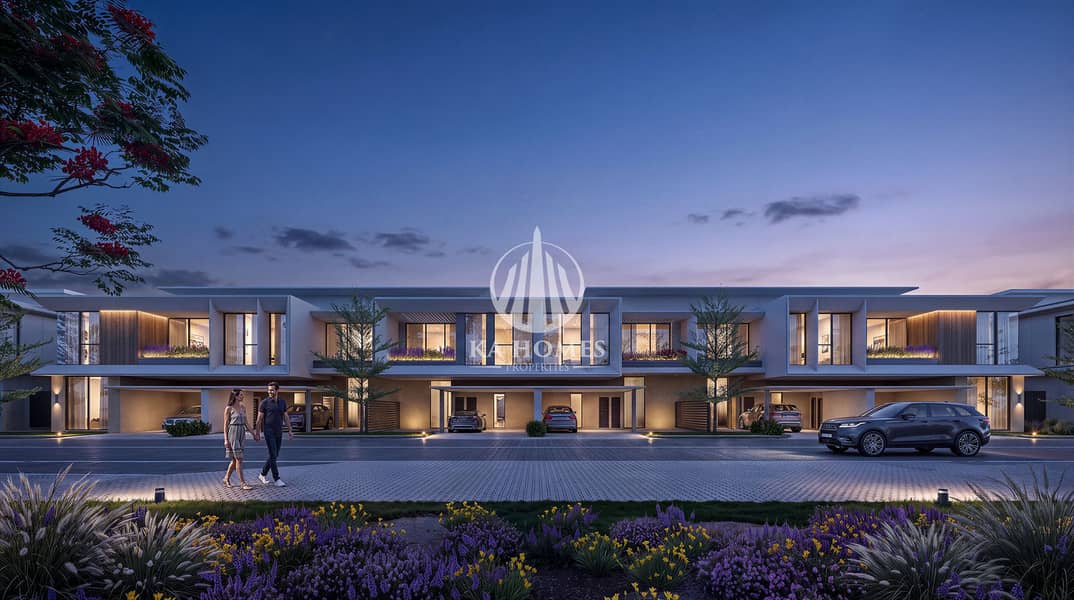 36 Townhouse_6Plex Type B_Front Dusk View_8K. jpg