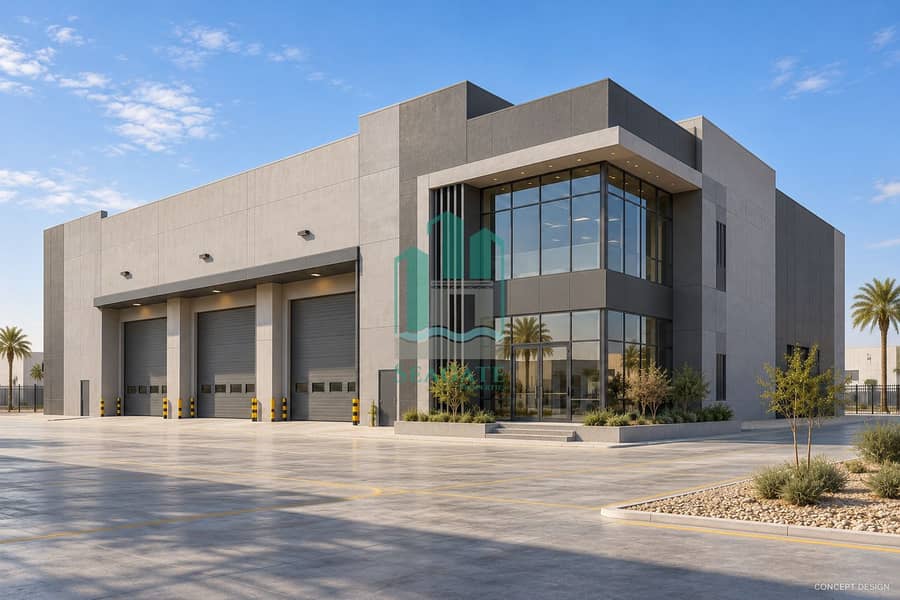 4 Grey Concrete Warehouse Exterior-12. png