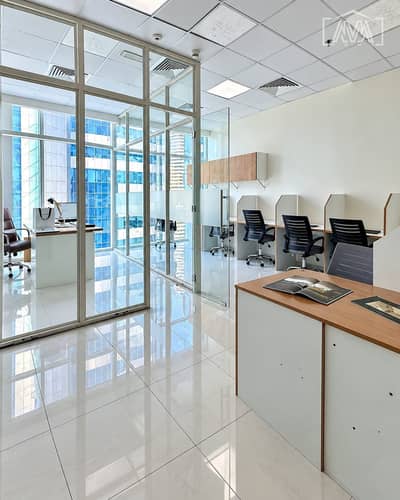 Office for Rent in Business Bay, Dubai - Bright Furnished Office | Park Lane, Business Bay Office for Rent in Business Bay, Dubai - Bright Furnished Office | Park Lane, Business Bay
