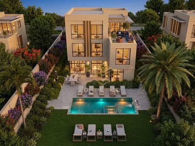 5 Bedroom Villa for Sale in Umm Fanain, Sharjah - VILLA 5BR |POOL +LIFT |DIRECT LAGOON|20/80 PAYMENT 5 Bedroom Villa for Sale in Umm Fanain, Sharjah - VILLA 5BR |POOL +LIFT |DIRECT LAGOON|20/80 PAYMENT