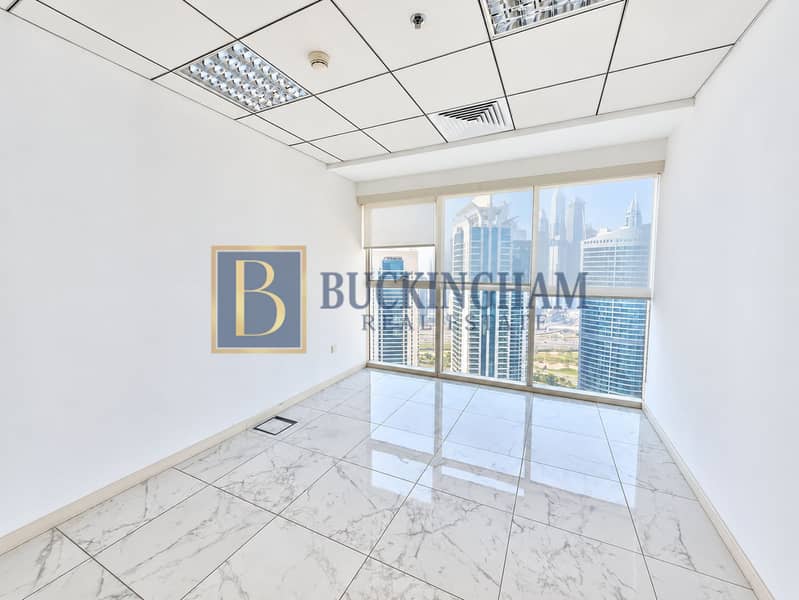 Bright Empty Office with City Skyline. png Bright Empty Office with City Skyline. png