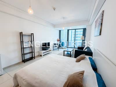 Studio for Rent in Jumeirah Lake Towers (JLT), Dubai - Upgraded I Furnished | Community View