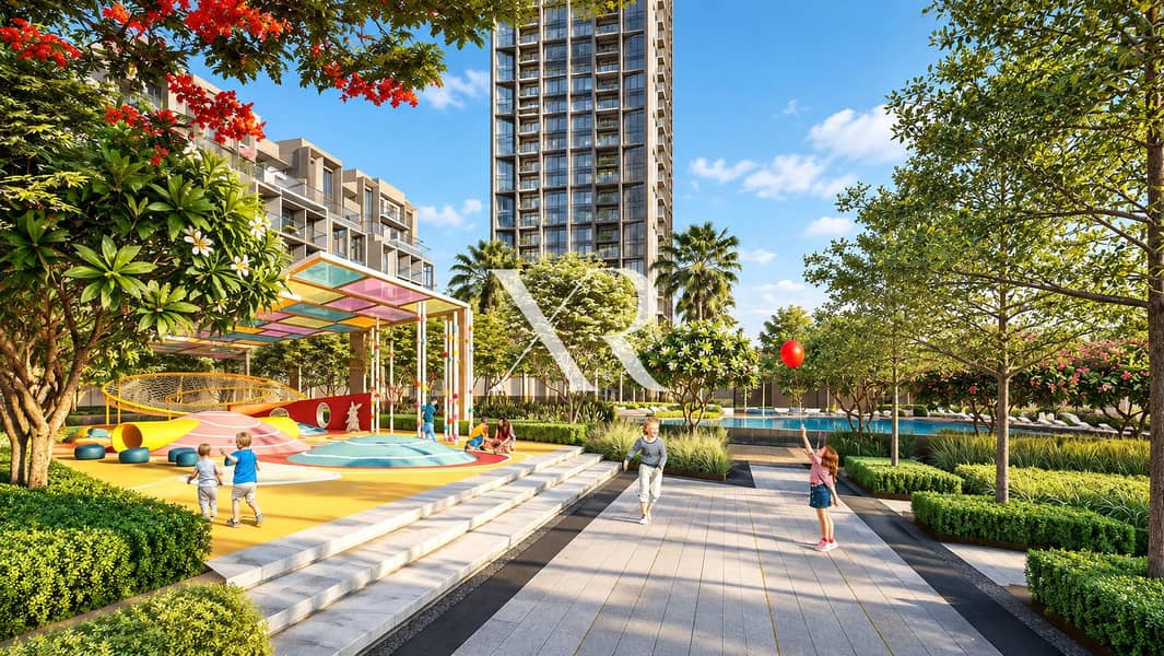 9 Sunlit Urban Courtyard Playground. png