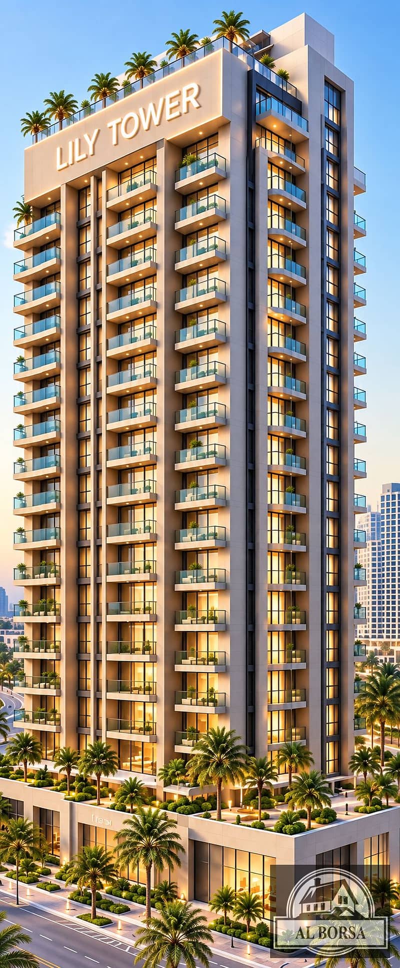 14 Lily Tower at Golden Hour. png