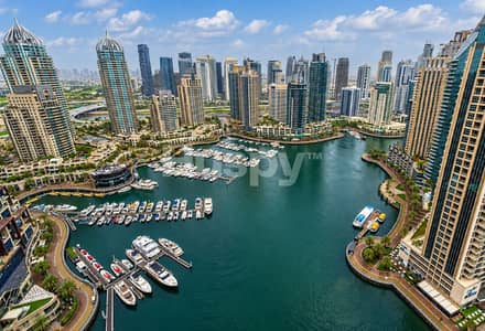 3 Bedroom Apartment for Rent in Dubai Marina, Dubai - Duplex | High Floor | Upgraded 3 Bedroom Apartment for Rent in Dubai Marina, Dubai - Duplex | High Floor | Upgraded