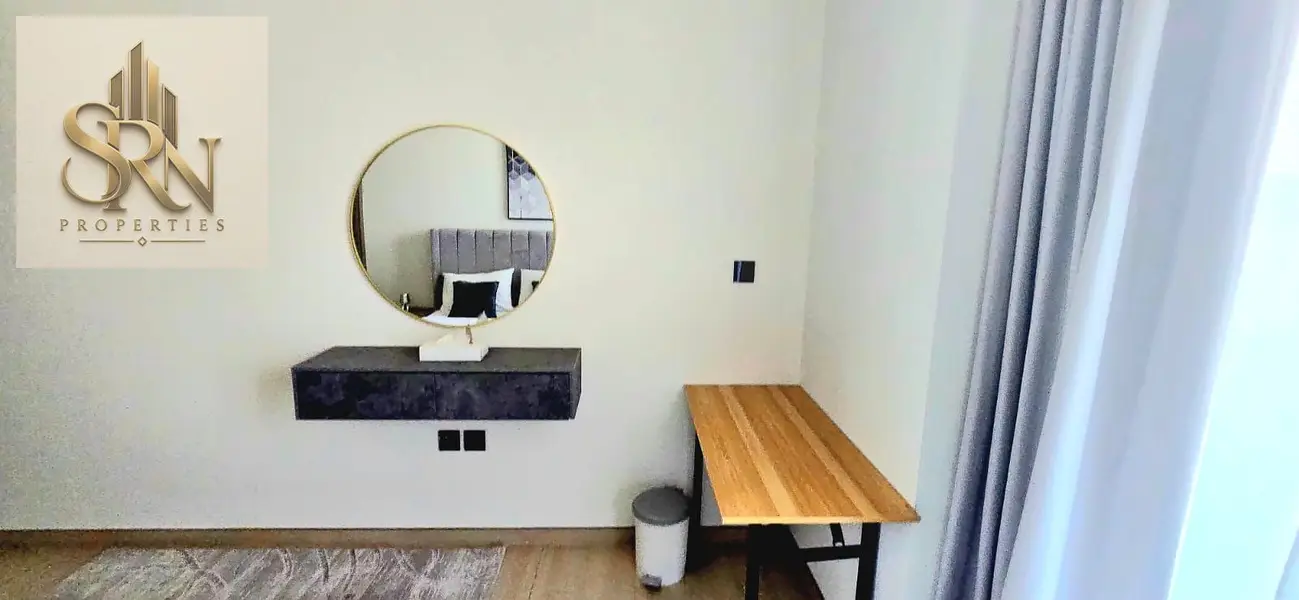 Furnished 1BR | Binghatti Crest | Balcony & City View