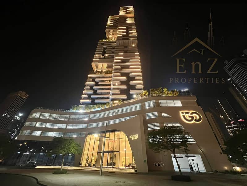 Burj View Canal View High-Floor Brand New Fully Furnished 2BR | Ready To Move |